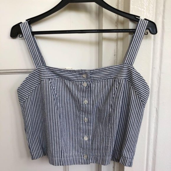 Brandy Melville striped crop top - Picture 1 of 3